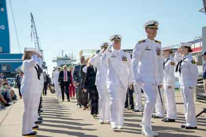 Newest San Diego ship, USS Pierre, commissions in Florida